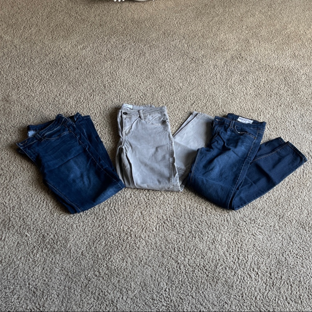 Pistola (one is Just Black) Women's Skinny Jeans in Denim and Gray